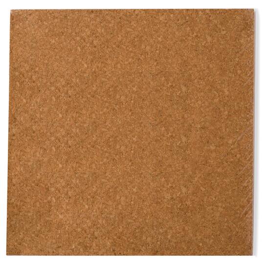 8 Packs: 4 ct. (32 total) Natural Brown Cork Tiles by ArtMinds®